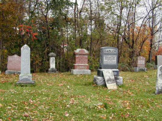 Thomas Sadler memorial in St. Janes cemetery